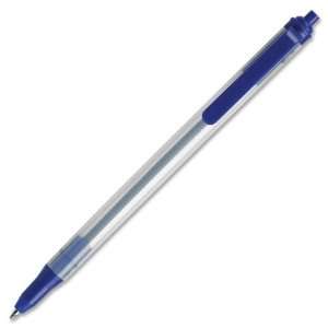 Business Source 25051 Ballpoint Pen, Retractable, Clip 