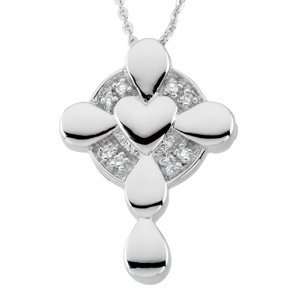   Heart Cross Memory Locket Necklace 18 Deborah J. Birdoes Jewelry