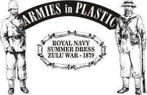 Armies in plastic 5511 Royal Navy Summer Dress   Zulu  