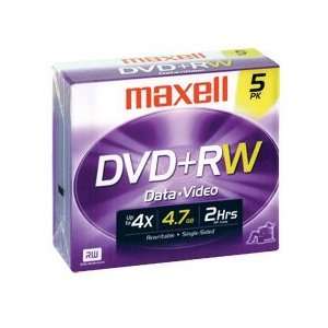  Maxell Corporation of America, MAXE 634045 DVD+RW 4x 4.7GB 