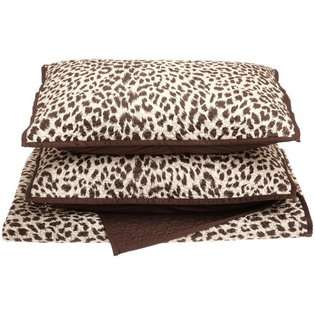 Elite Home Regal 300 Thread Count Cheetah Print Quilt Set 