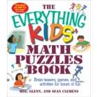 Adams Media Corporation The Everything Kids Math Puzzles Book Brain 