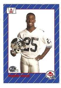 1991 Raghib Ismail All World CFL Promotional Football Trading Card #P