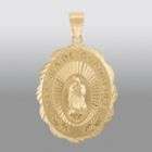Gold Etched Guadalupe Medal  