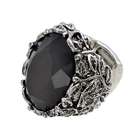 Crazy2Shop Antique Silver Plated Vintage Style Fashion Stretch Ring 