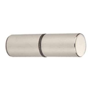 CRL Cylinder Style Polished Nickel Finish Back to Back Shower Door 