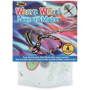 Weave Wheel Lanyard Maker 4/Pkg   Toner For the Home Crafts Craft 