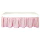 Tadpoles Tadpoles Gingham Crib Skirt   Pink