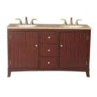 two functional center drawers cabinet doors located on both sides