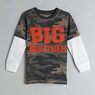 Toddler Boys Camo Big Brother Graphic Tee  Carters Baby Baby 