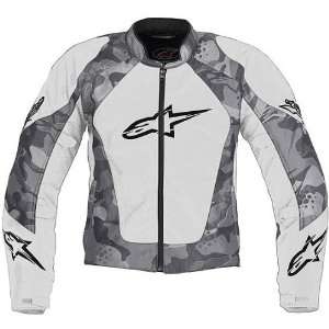   Flo Womens Textile Sports Bike Motorcycle Jacket   White / 2X Large