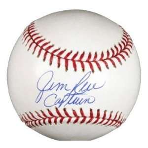   Jim Rice Autographed Baseball   Captain IRONCLAD &