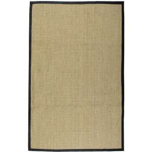  Seagrass And Jute Rug 2x35 Black