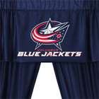 NHL Columbus Blue Jackets   5pc Jersey Drapes/Curtains and V