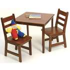 Lipper International Square Table & 2 Chairs Set 514C by Lipper 