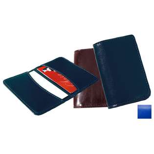 Raika RO 112 BLUE Business Card Holder   Blue 