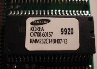 HP DesignJet 750C 755CM Firmware Memory Module C4708 60157  