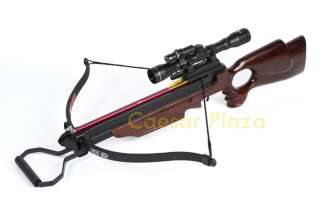 150 lbs Wood Hunting Crossbow Bow Archery 80 609722967488  
