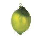   Sugared Fruit Decorative Green Lime Glass Christmas Ornament 4