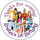 The Fresh Beat Band Personalized favor stickers personalized Birthday 
