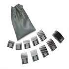Oster Universal Hair Clipper Comb Attachments  10pc Pouch Set