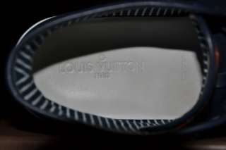 560 Mens Louis Vuitton Punchy Blue Canvas size 11 US, 10 UK shoes 