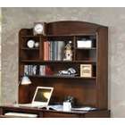 Coaster Scottsdale Desk Hutch in Deep Walnut Finish by Coaster