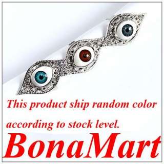 new fashion cool rhinestone evil eye design ring for women & men AAA 