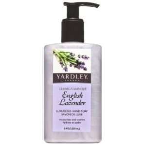  Yardley Hand Soap, Luxurious, Classic English Lavender, 8 