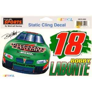 Static Cling Decal Bobby Labonte