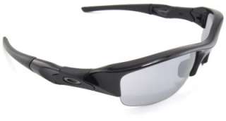 New Oakley Sunglasses Flak Jacket Asian Fit Jet Black Slate Iridium 24 