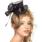   Lets Party By Leg Avenue Satin Top Hat Adult Black / Black   One Size