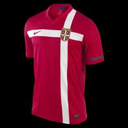Nike Serbia Official Home Mens Soccer Jersey  