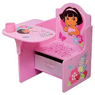 Dora Chair Desk with Pull out under the Seat Storage Bin  Nickelodeon 