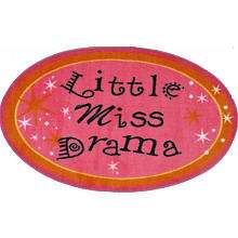31 x 51 inch Little Miss Drama Fun Rug   La Rug   BabiesRUs
