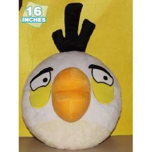 Angry Birds White Plush Pillow
