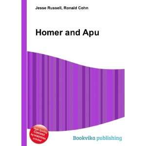  Homer and Apu Ronald Cohn Jesse Russell Books