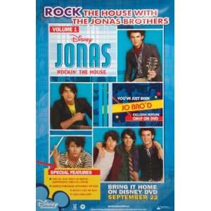  Jonas Rockin the House Movie Poster 27 X 40 (Approx 