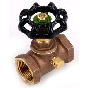  Lead Free Stop & Waste Valve with Drain , 3/4 IPS