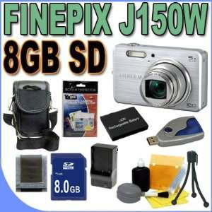  Fujifilm Finepix J150W 10.0MP 5x Optical Zoom Digital Camera 