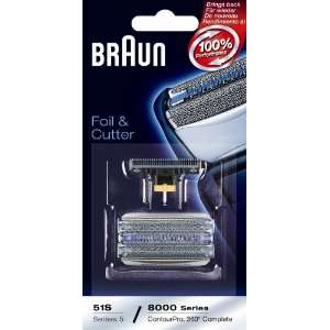  Braun 8000 360 Complete Foil and Cutter Block for Models 