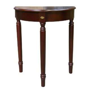   International H 133 30 Inch Crescent End Table, Cherry 