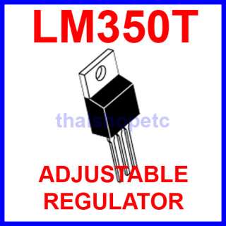 LM350T LM350 Adjustable Volt Regulator 1.2   33V 3A  