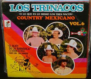 Los Trinacos   Country Mexicano Vol 6 Lp VG+ 20110214  