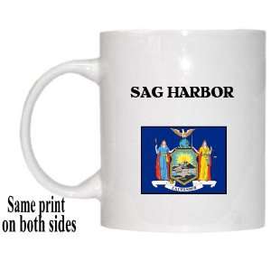    US State Flag   SAG HARBOR, New York (NY) Mug 