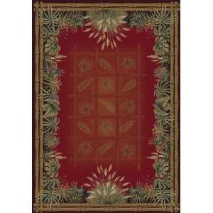  PALMETTO CRIMSON Rug from the GENESIS Collection (94 x 126 