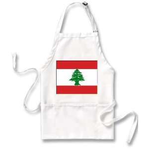 Lebanon Flag Apron