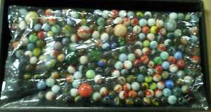 OLD ASSORTED MARBLES & SHOOTERS COLLECTION  