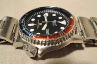 1990s Vintage Diver Seiko 5H26 Mens Dive Watch   Runs and keeps 