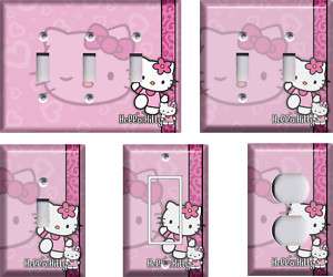 Hello Kitty #1 Light Switch Plate  